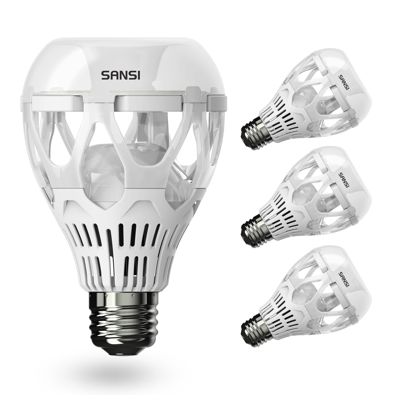 A21 18W LED 3000K 5000K Light Bulb 4 Pack US ONLY