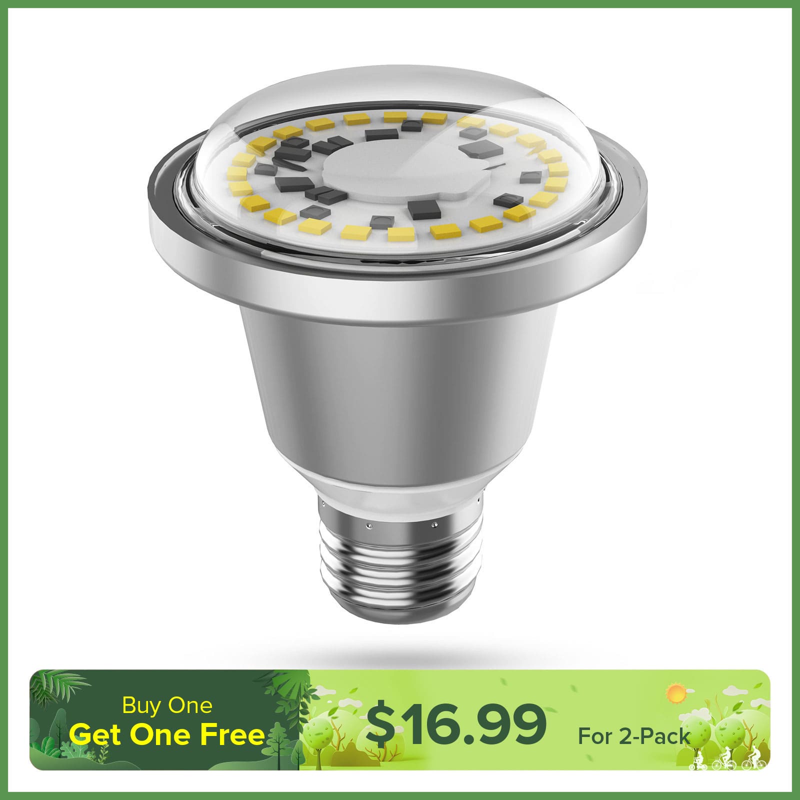 BR20 12W LED Grow Light Bulb(US/EU ONLY)