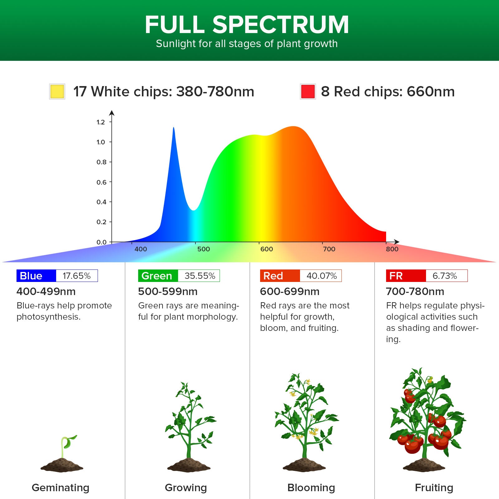 BR20 12W LED Grow Light Bulb （EU&US ONLY）