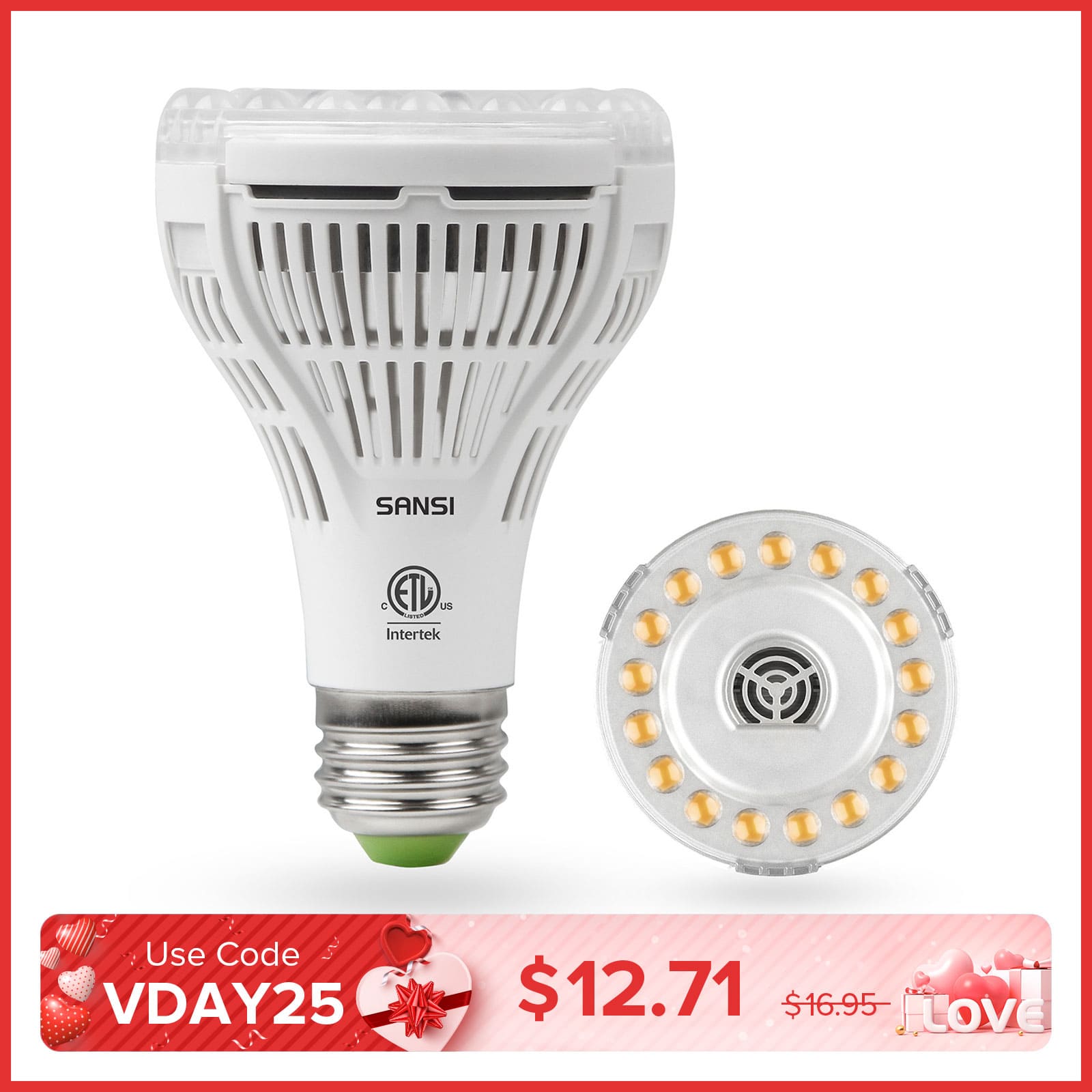 PAR25 15W LED Grow Light Bulb