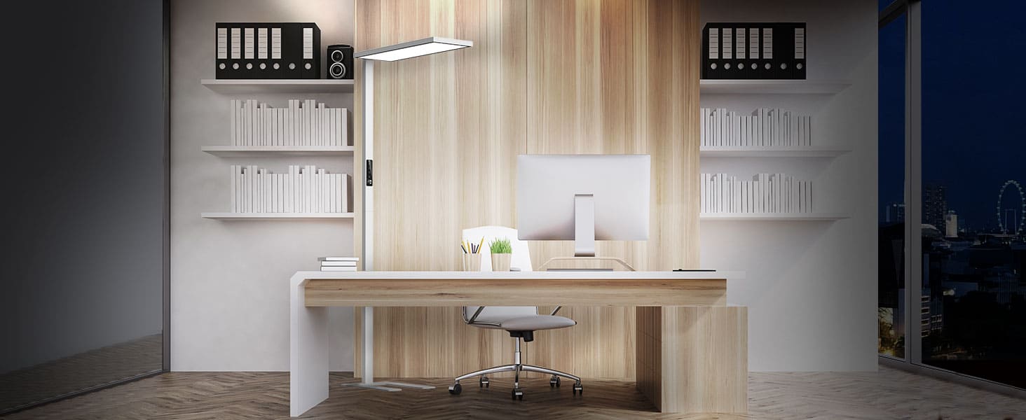 Wide application: Bright Office Lamp.