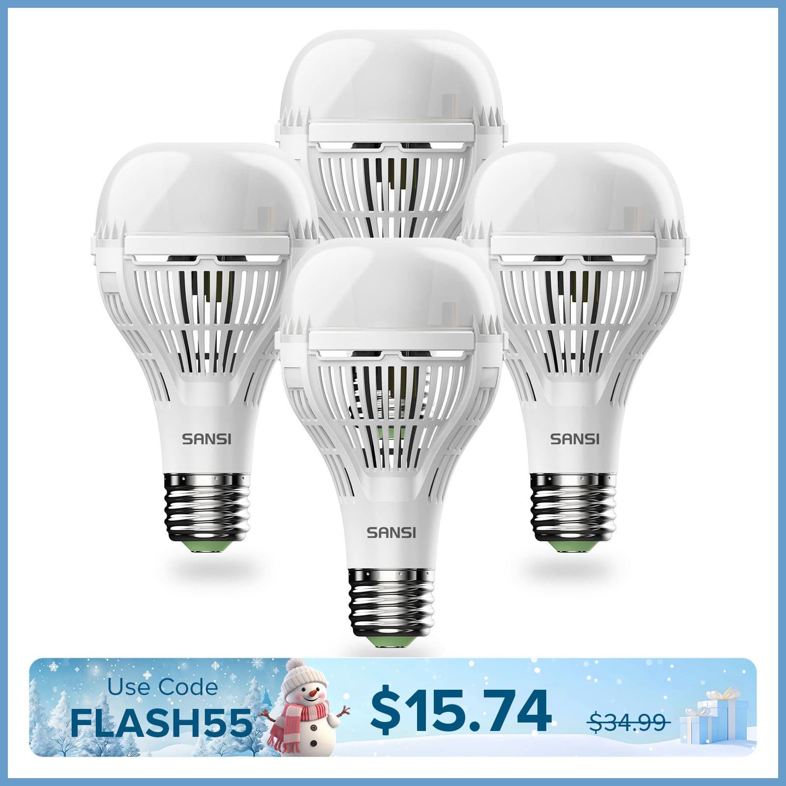 Upgraded A21 18W LED Light Bulb (US ONLY)