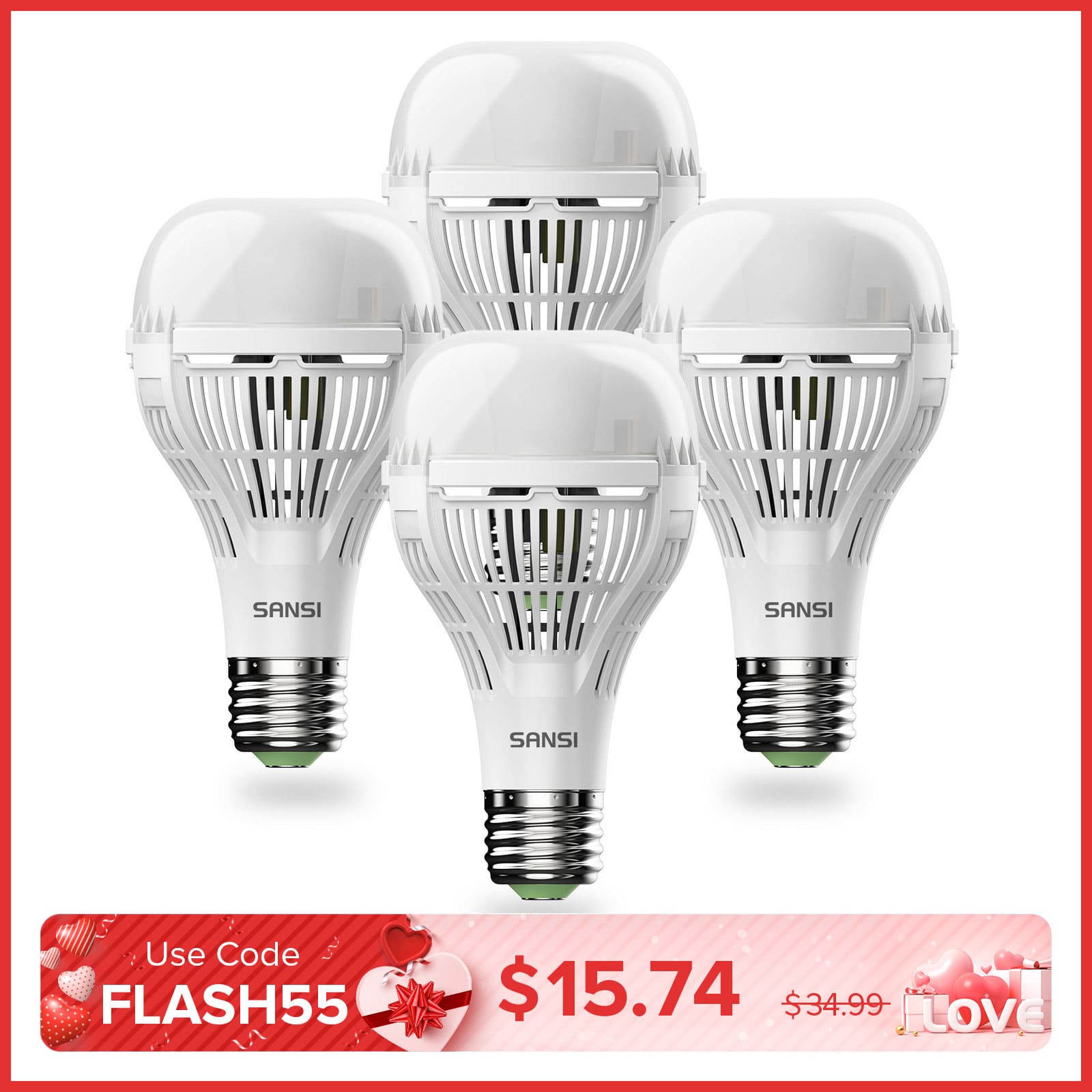 Upgraded A21 18W LED Light Bulb (US ONLY)