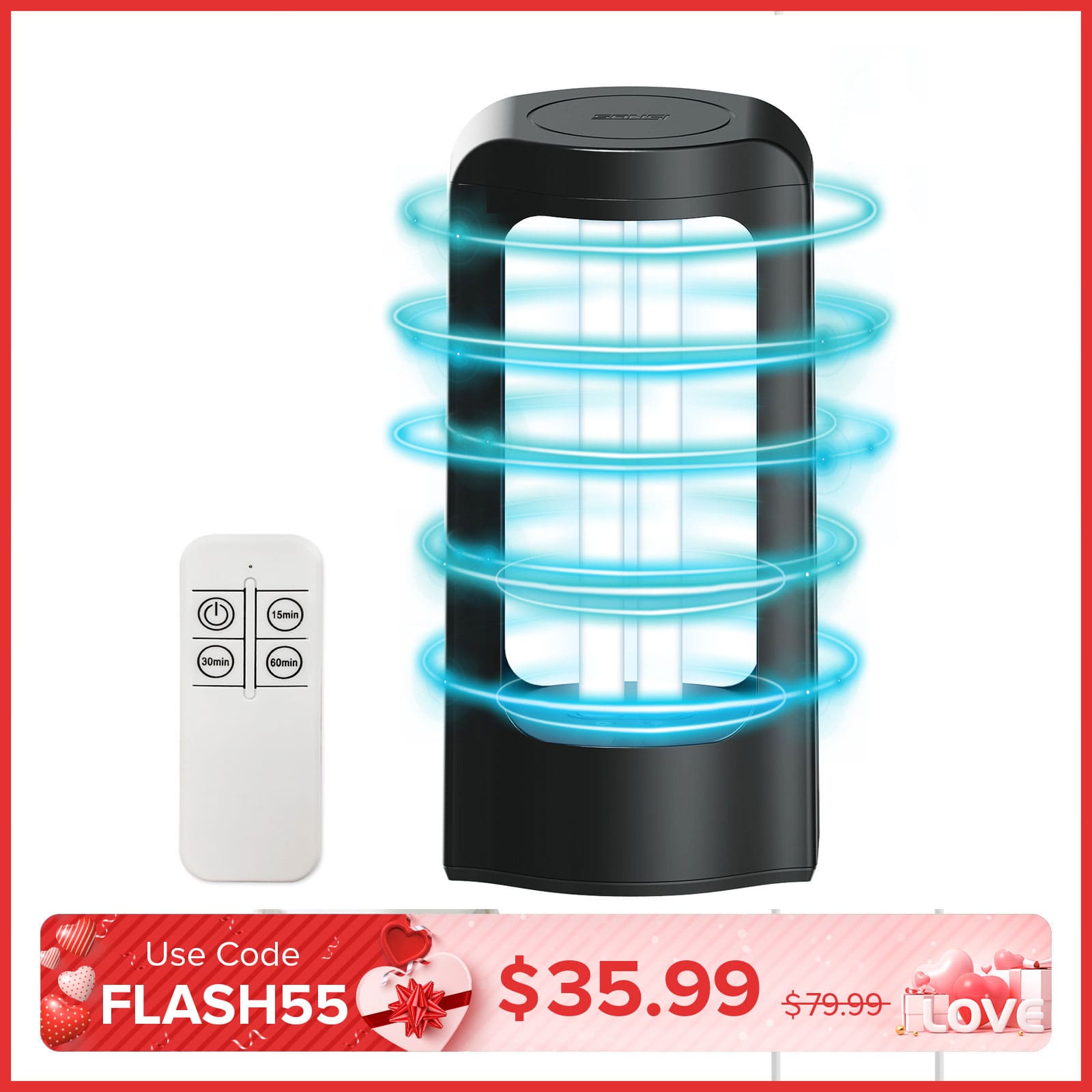 27W UV Light Sanitizer with Remote Control (US ONLY)