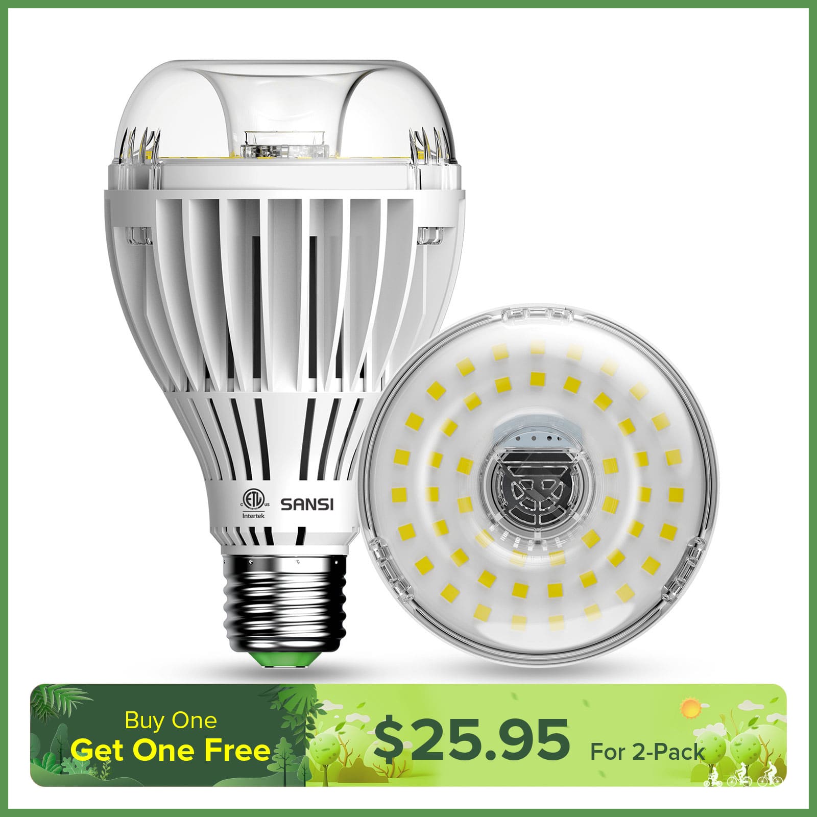 A21 24W LED Grow Light Bulb (US ONLY)