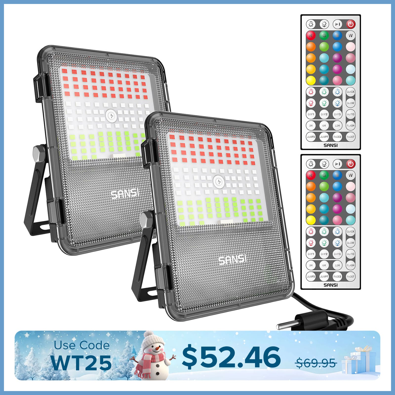 120W RGB Led Flood Light (US ONLY)