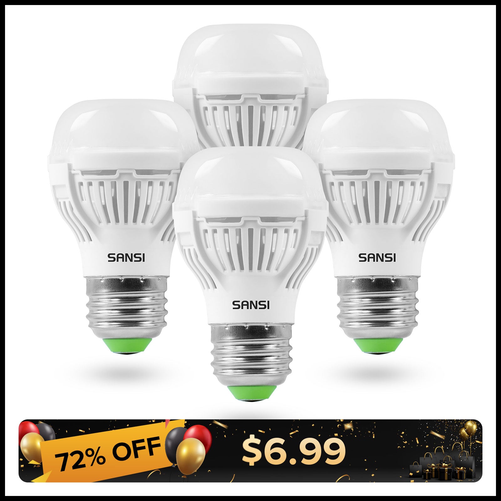 Upgraded A15 9W LED 2700K/3000K/4000K/5000K Light Bulb (US ONLY)