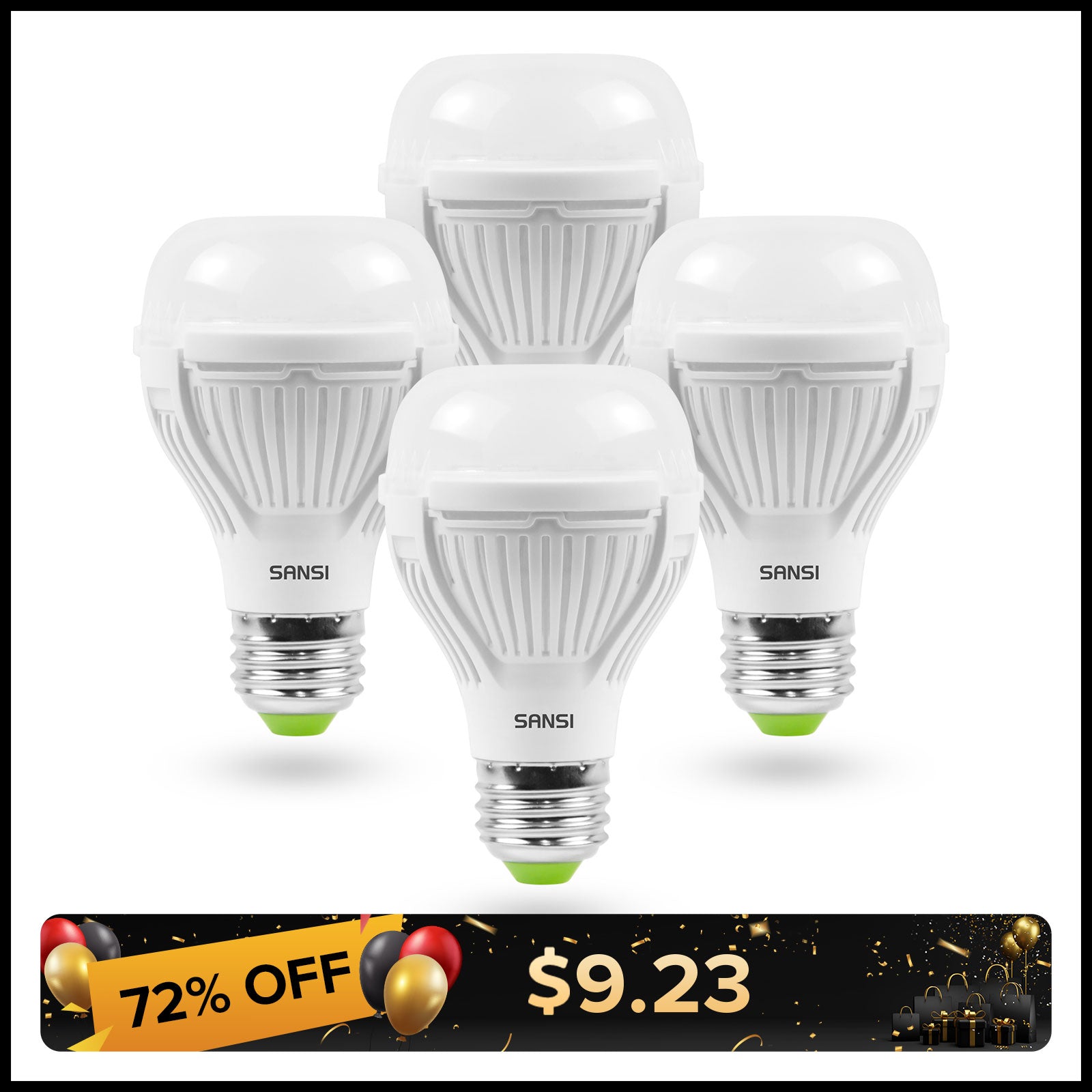 Upgraded A19 13W LED 3000K/5000K Light Bulb (US ONLY)