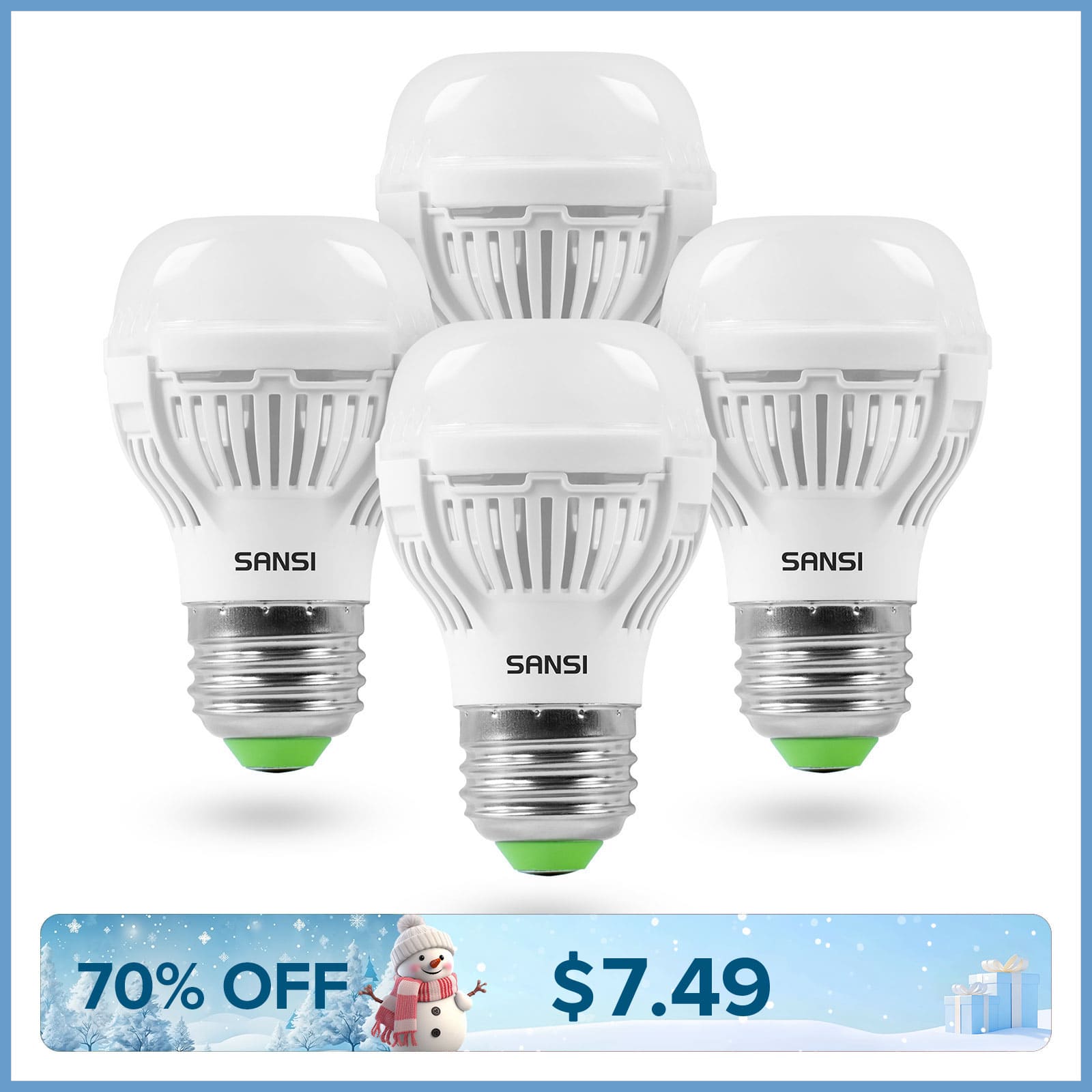 Upgraded A15 9W LED 2700K/3000K/4000K/5000K Light Bulb (US ONLY)