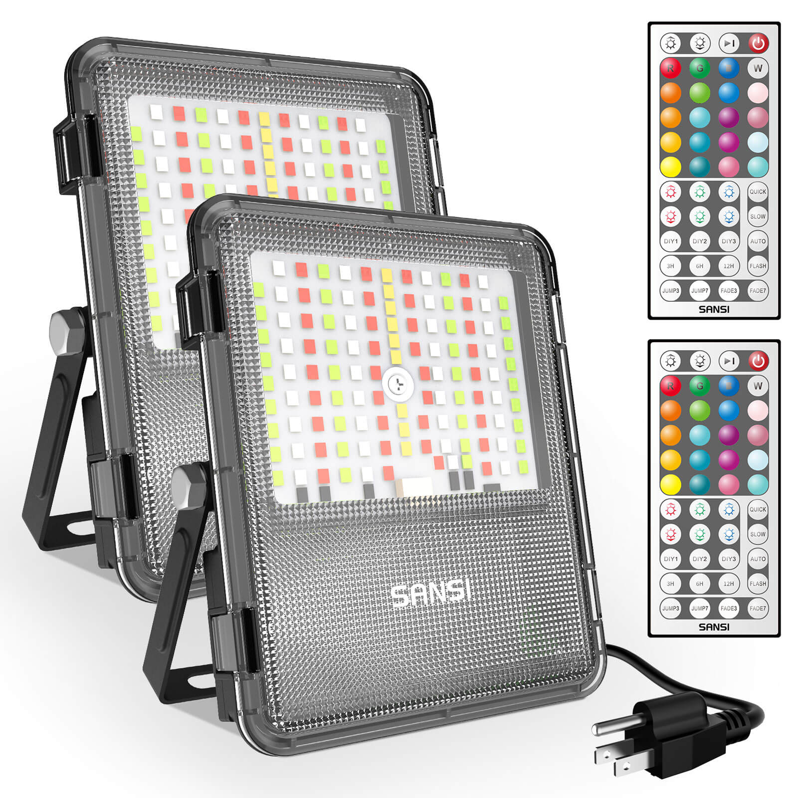 SANSI 160W RGB LED Flood Light (US ONLY)