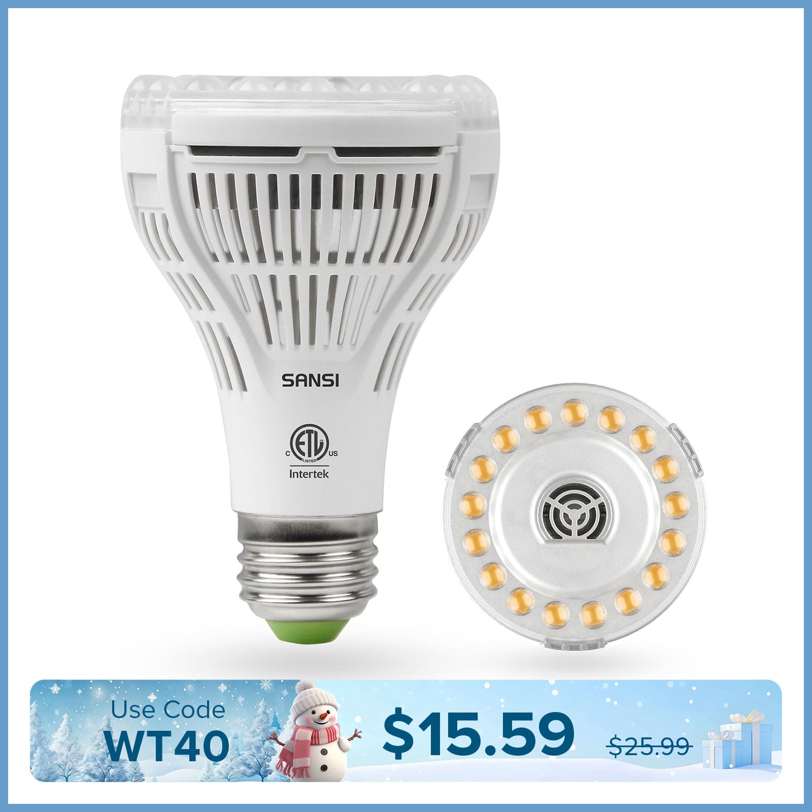 PAR25 15W LED Grow Light Bulb