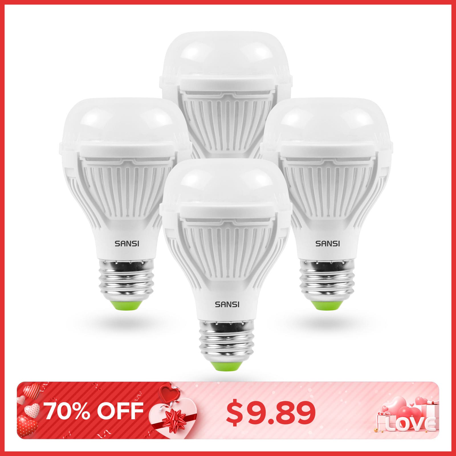 Upgraded A19 13W LED 3000K/5000K Light Bulb (US ONLY)