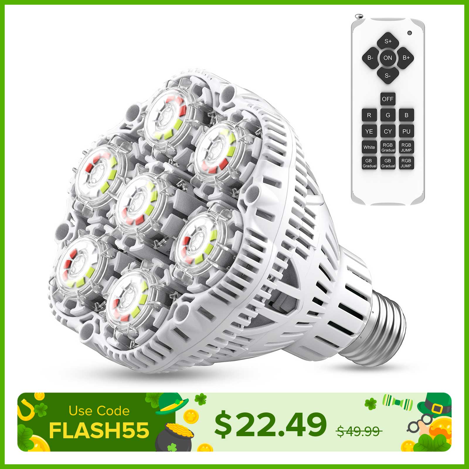 BR30 30W LED RGB Pool Light Bulb (US ONLY)