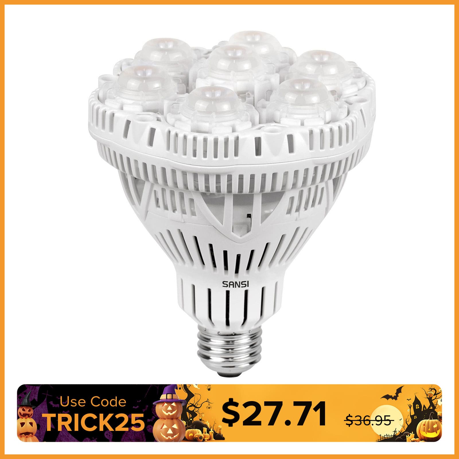 BR30 36W LED Grow Light Bulb