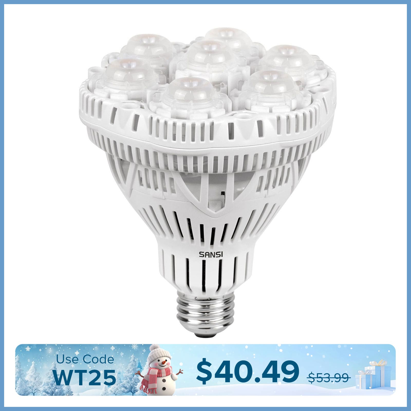 BR30 36W LED Grow Light Bulb