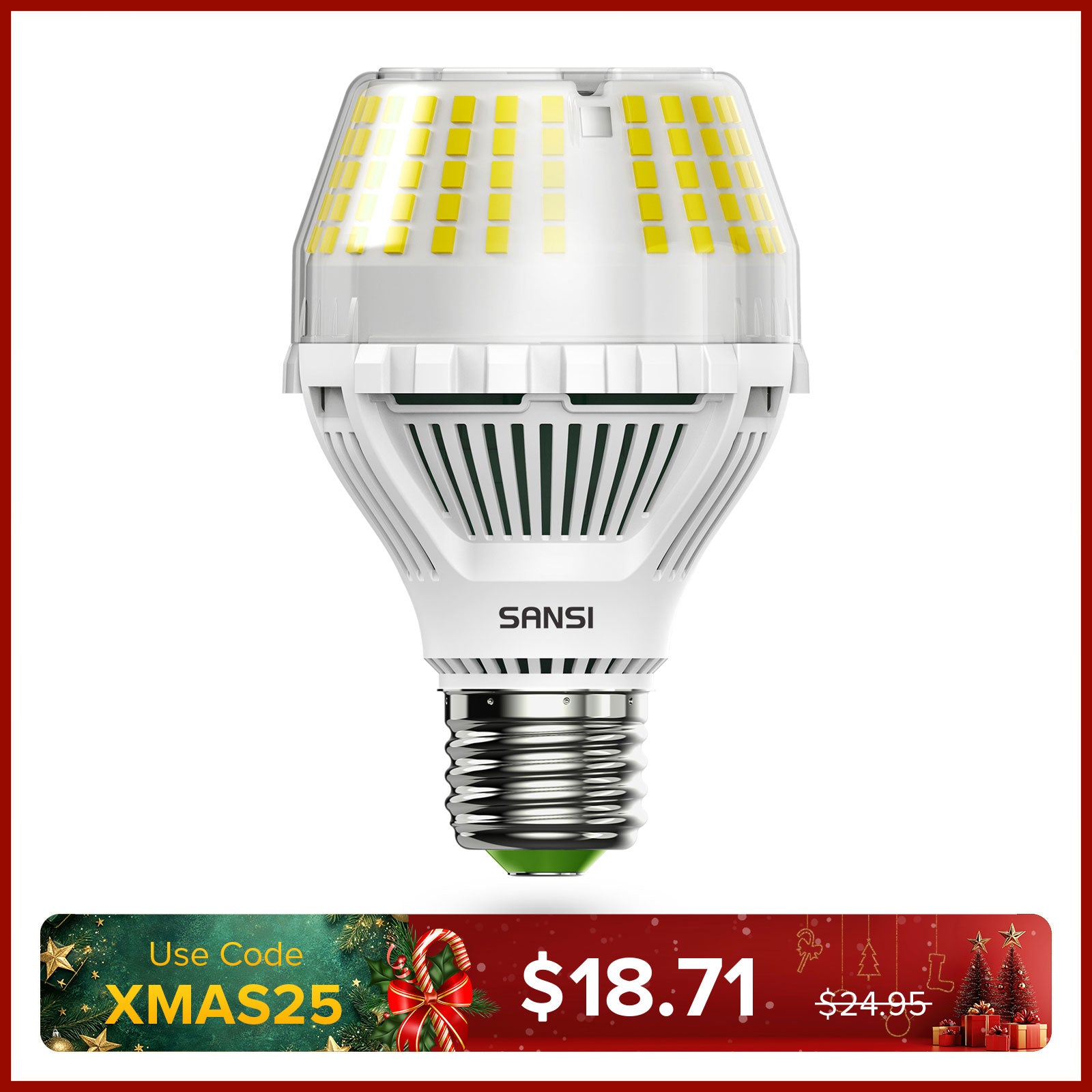 Upgraded Dimmable A19 17W LED 3000K/5000K Light Bulb(US ONLY)