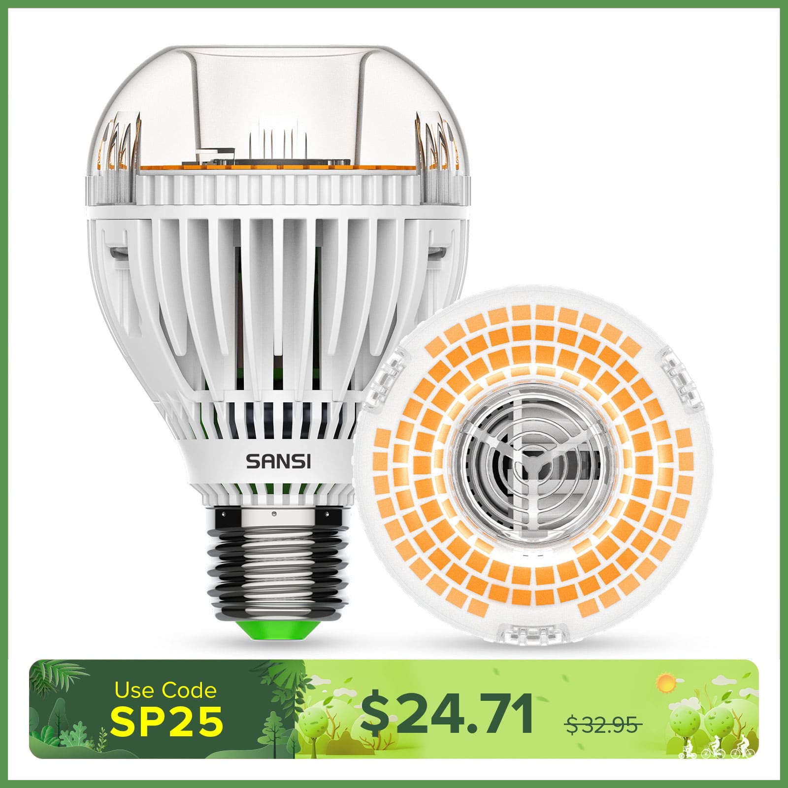 A19 30W LED 3000K/5000K Light Bulb (US ONLY)