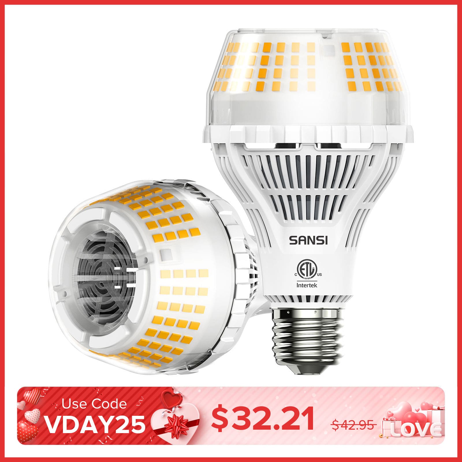 Upgraded A21 22W LED 3000K/5000K Light Bulb(US ONLY)