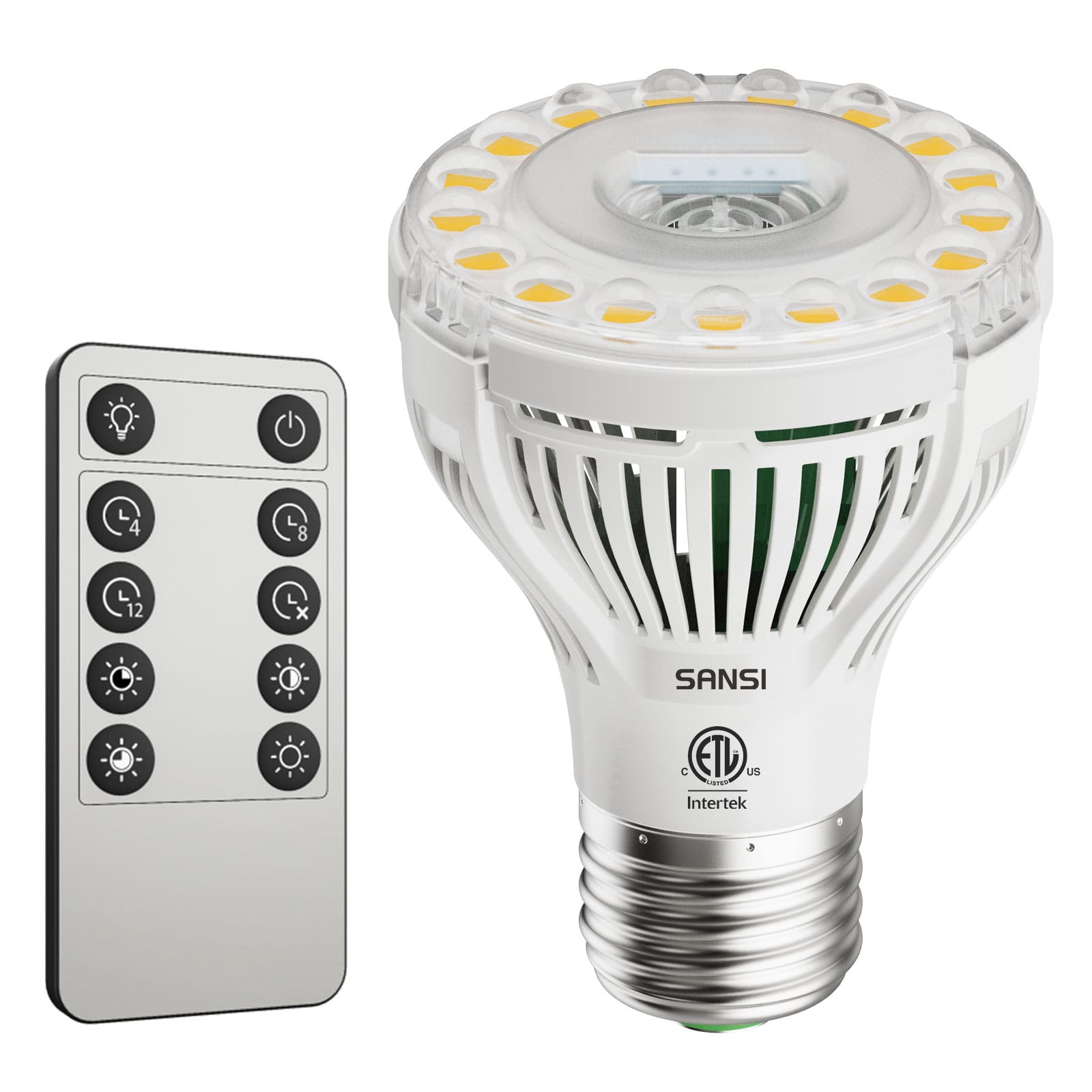 PAR20 5W LED Grow Light Bulb With Remote Control (US ONLY)