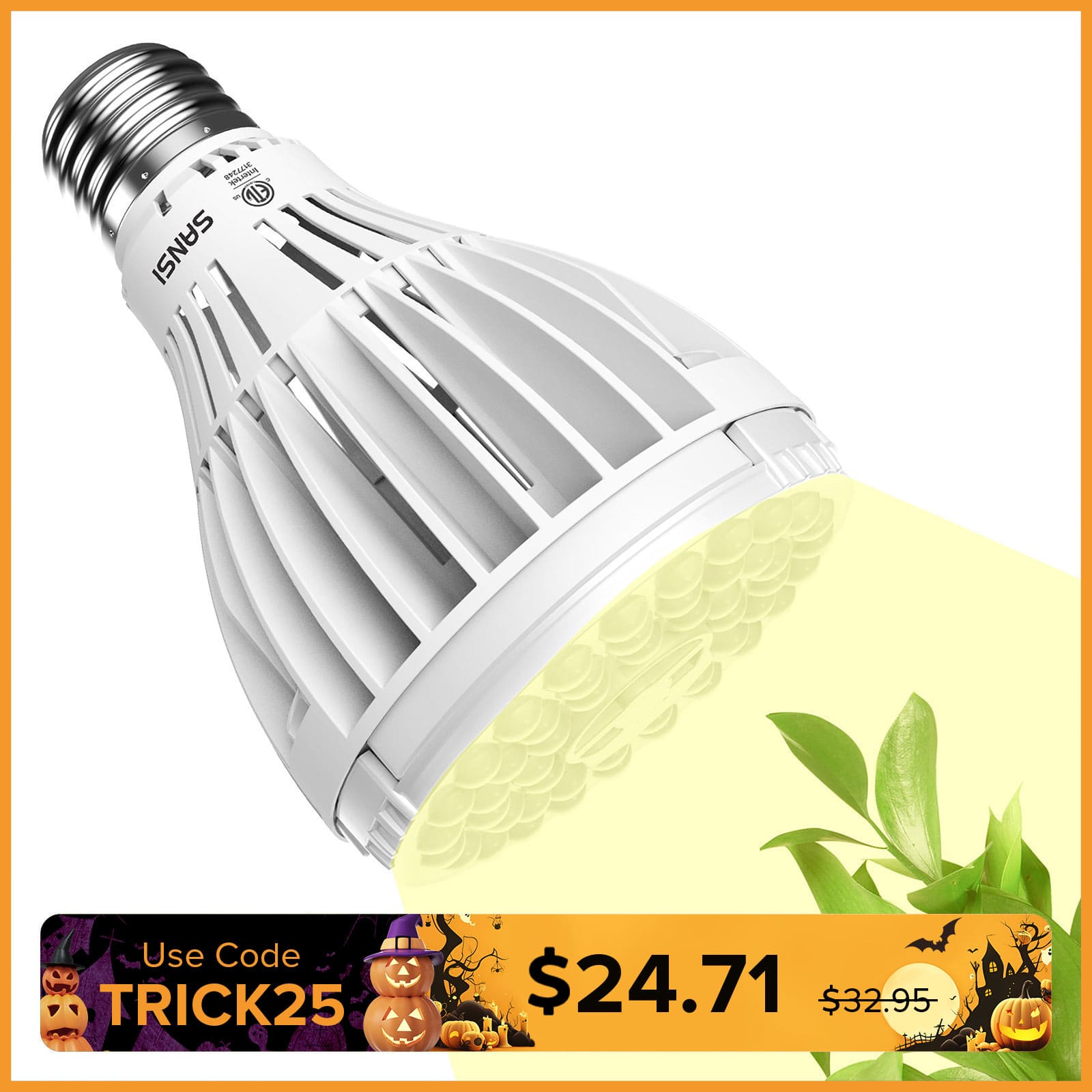 PAR25 32W LED Grow Light Bulb (US ONLY)