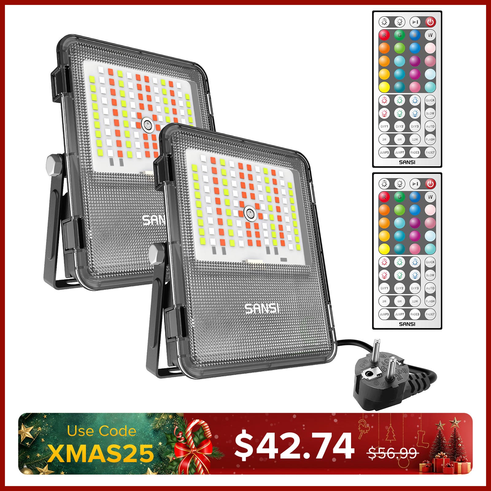 20W RGB LED Flood Light (EU ONLY)