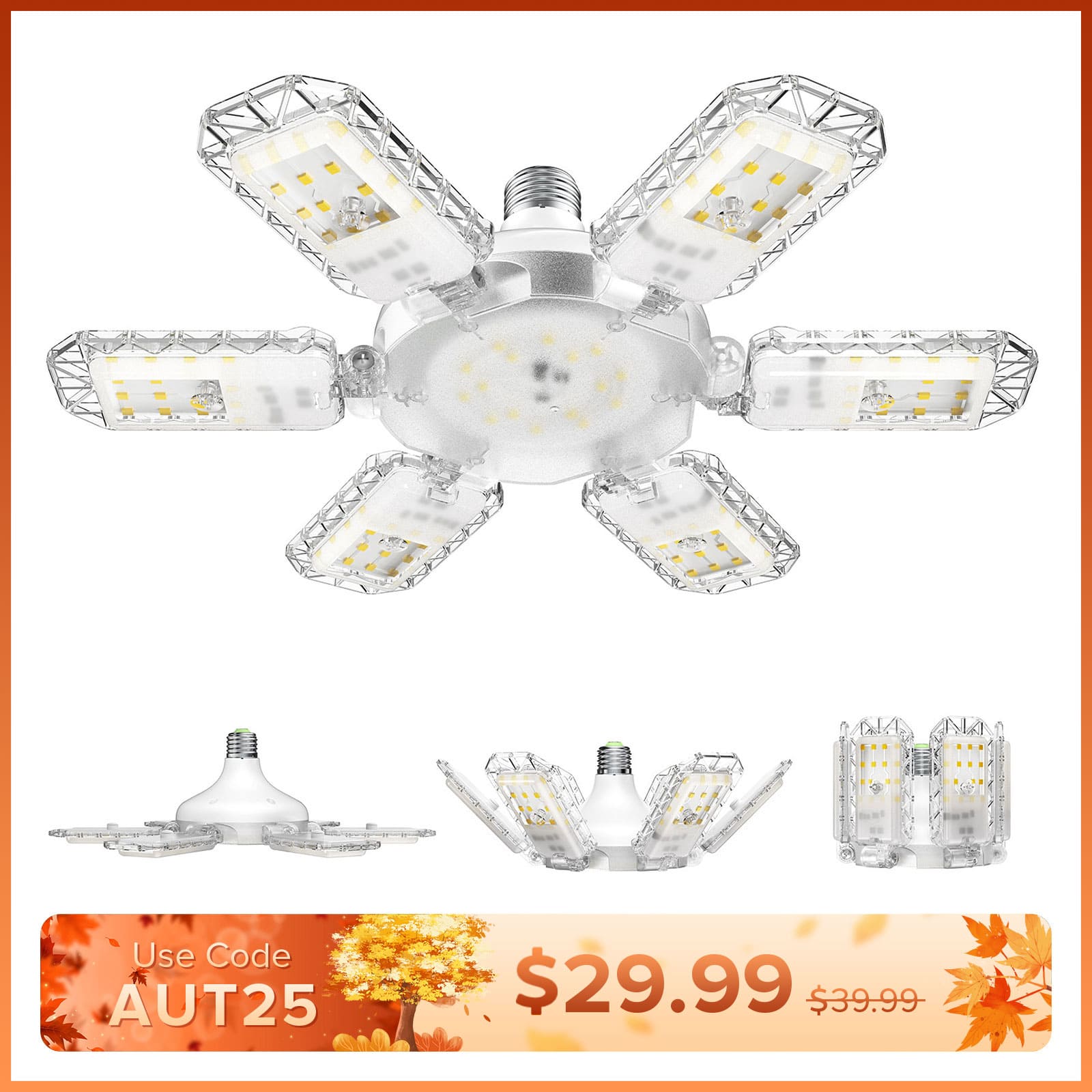 60W Panel Garage Light (US ONLY)