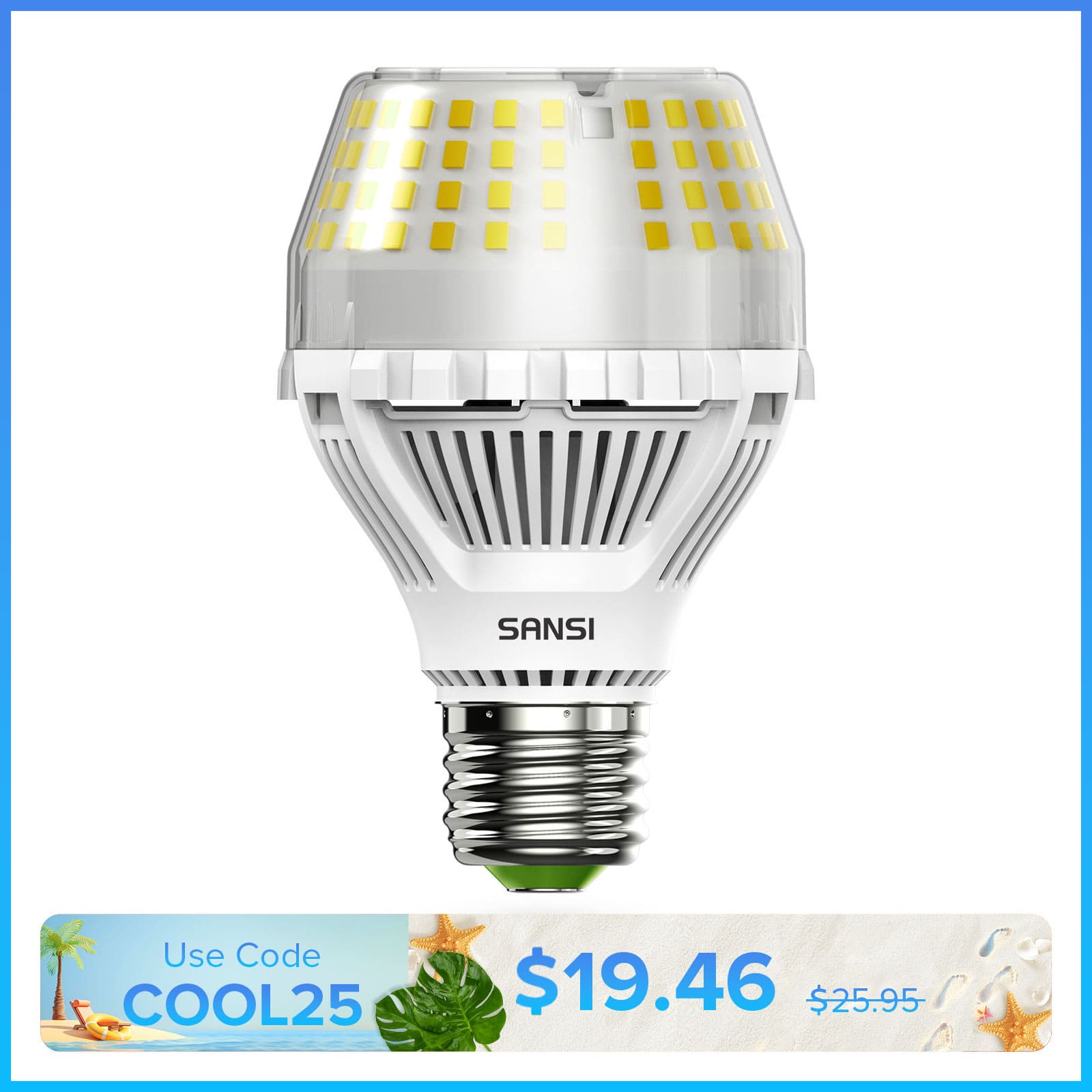 A19 20W Led Light Bulb 5000K (US ONLY)