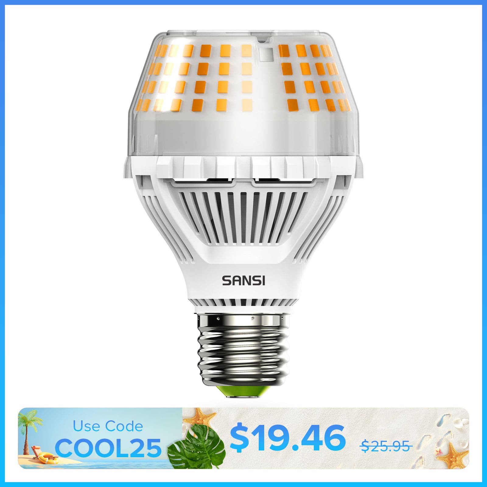 A19 20W Led Light Bulb 3000K (US ONLY)