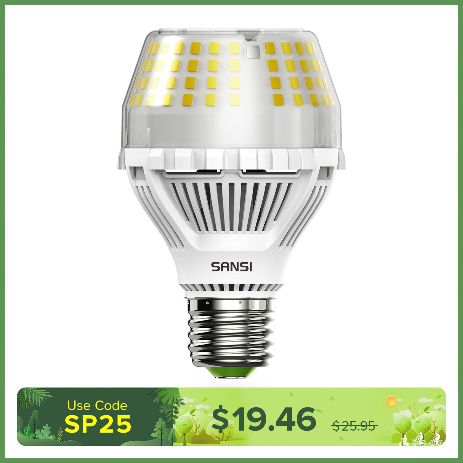 A19 20W Led Light Bulb 3000K/5000K (US ONLY)