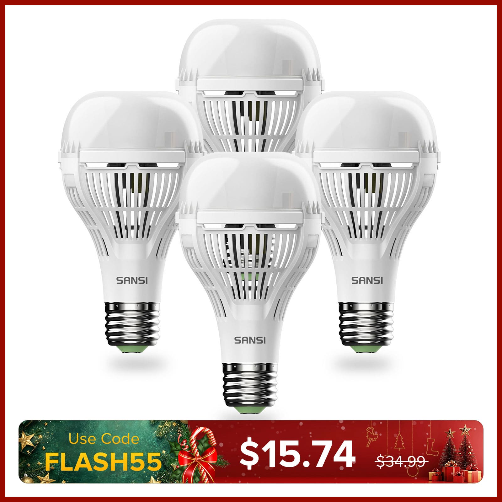 Upgraded A21 18W LED Light Bulb (US ONLY)