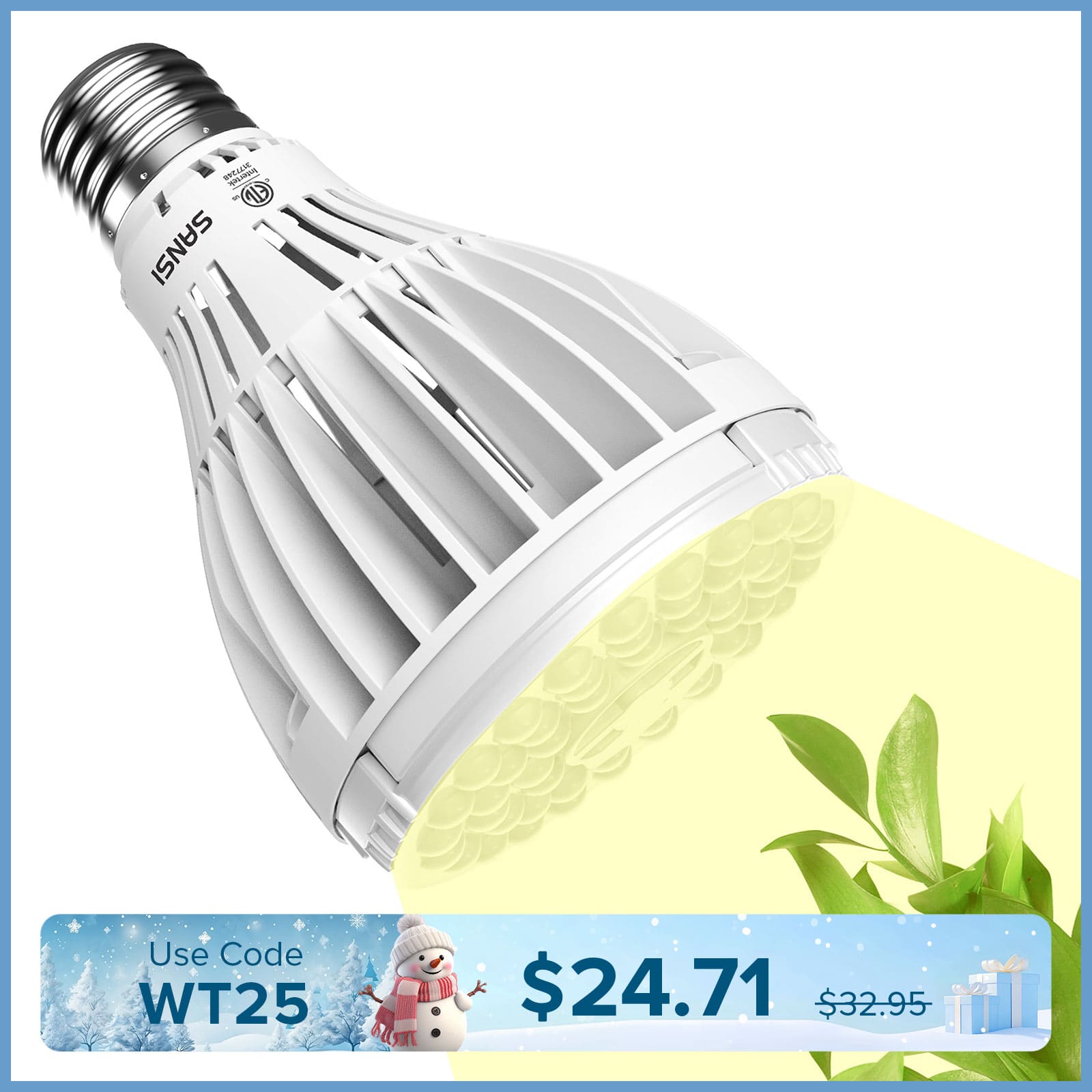 PAR25 32W LED Grow Light Bulb (US ONLY)