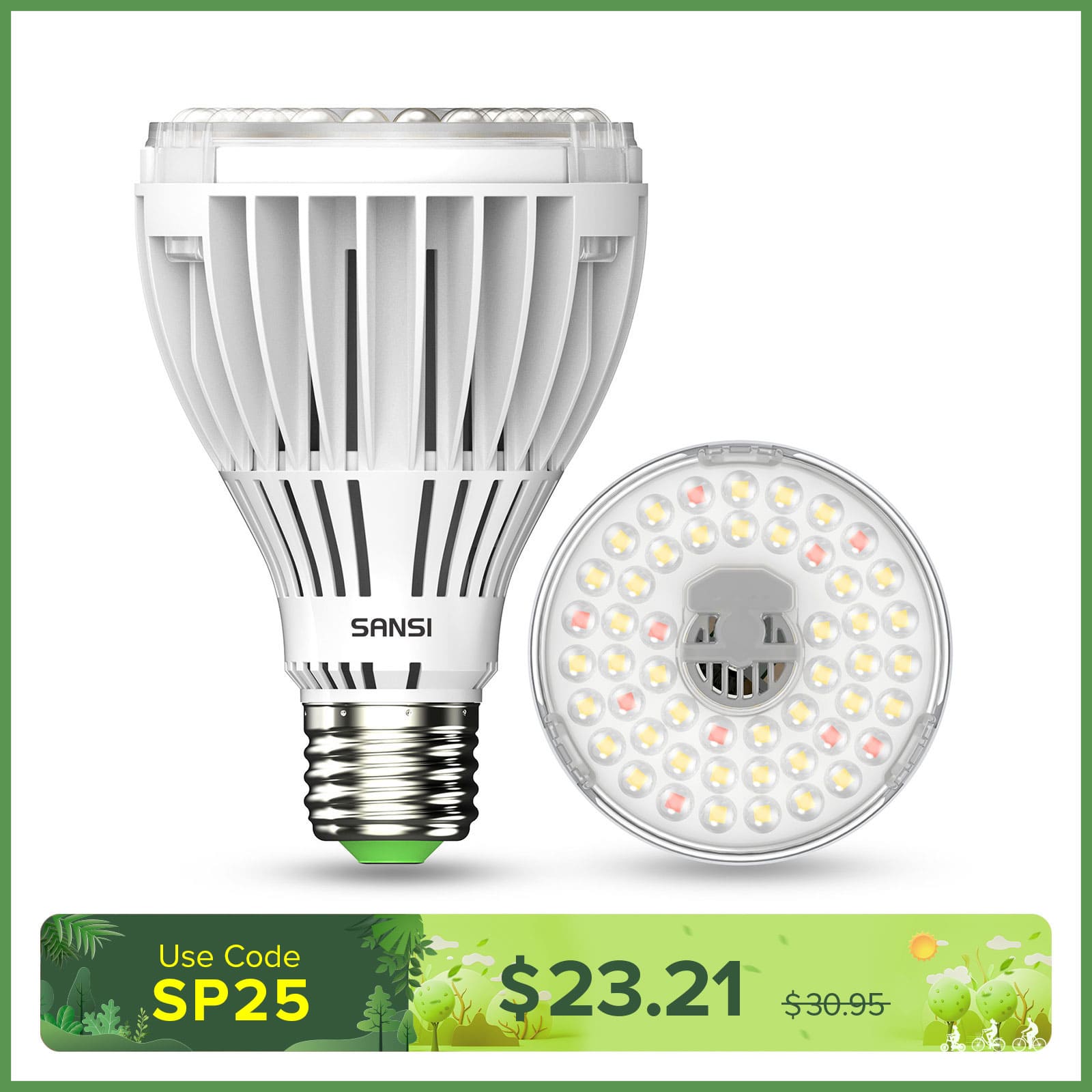 PAR25 30W Led Grow Light Bulb (US ONLY)