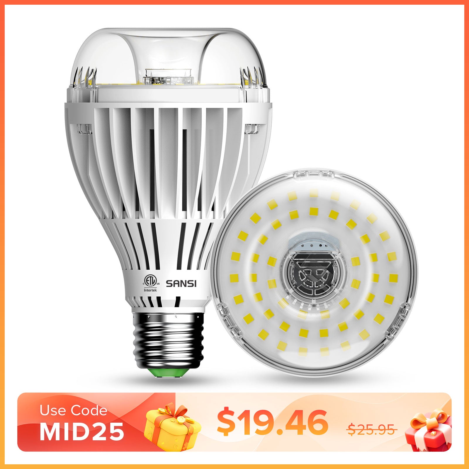 A21 24W LED Grow Light Bulb (US ONLY)