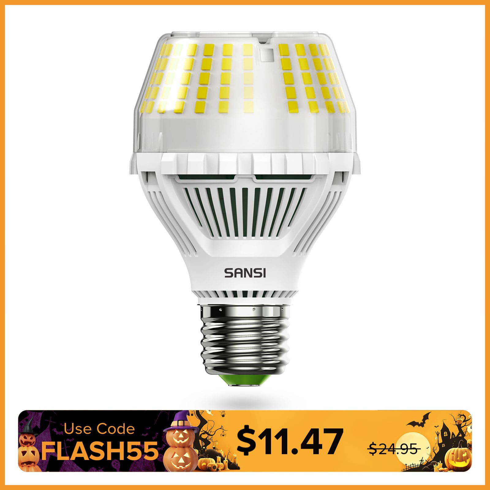 Upgraded Dimmable A19 17W LED 3000K/5000K Light Bulb(US ONLY)