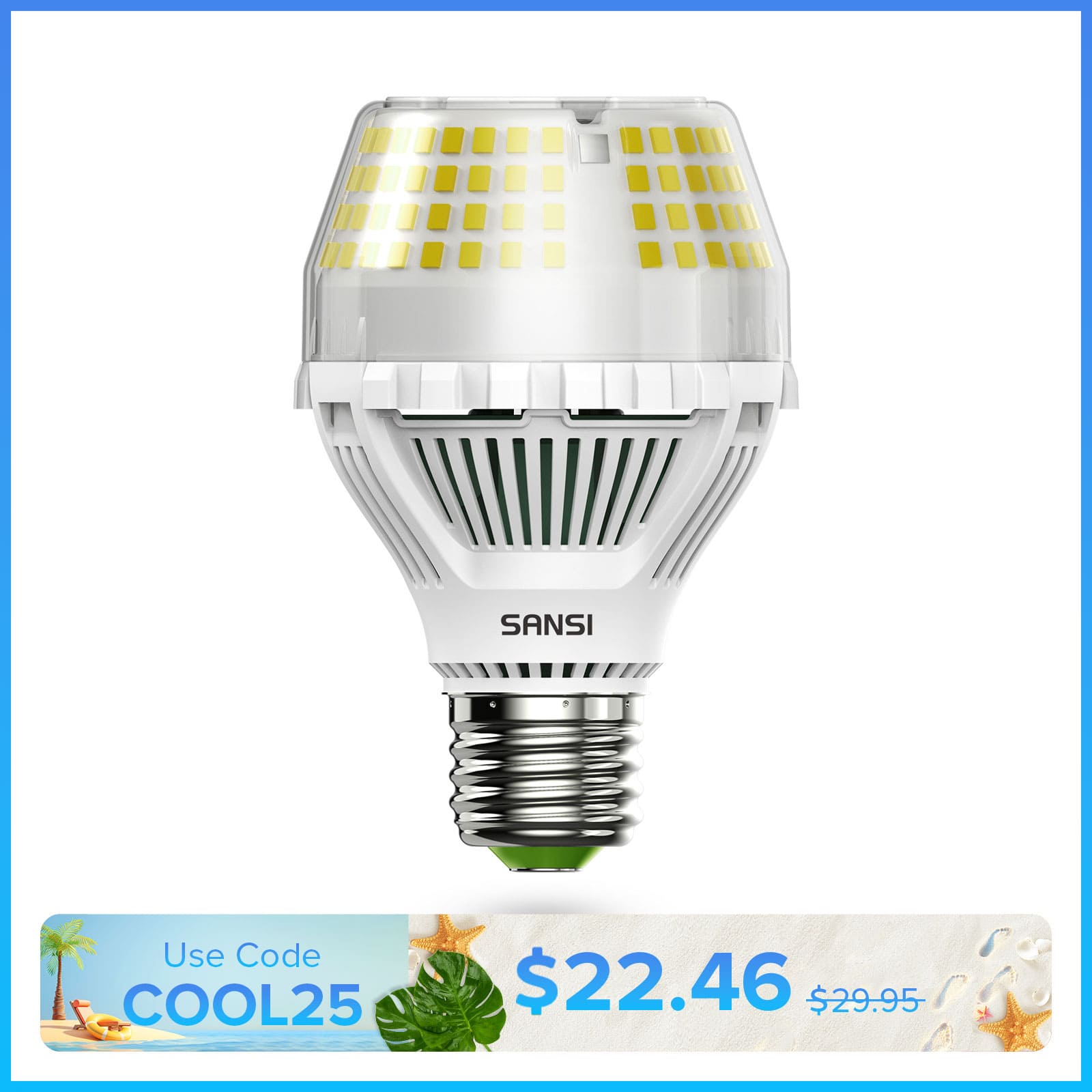 A19 25W Led Light Bulb 5000K (US ONLY)