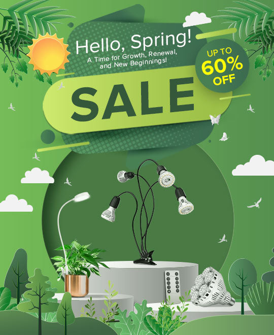 Hello Spring！Sale Up to 60% OFF！