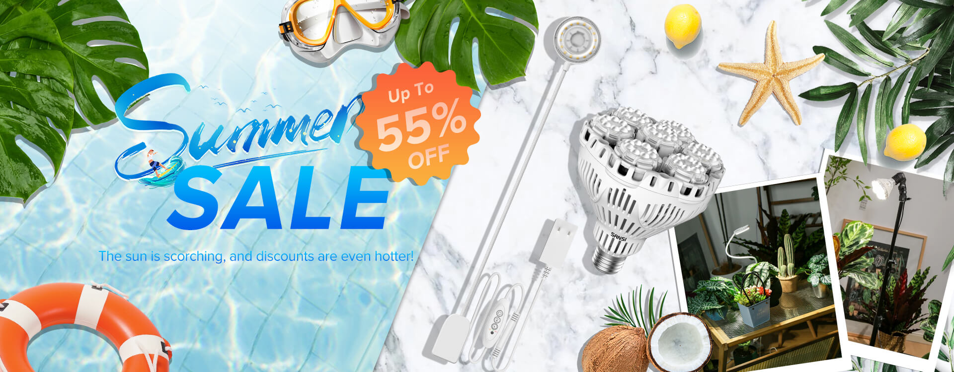 Summer Sale，Up to 55% off~