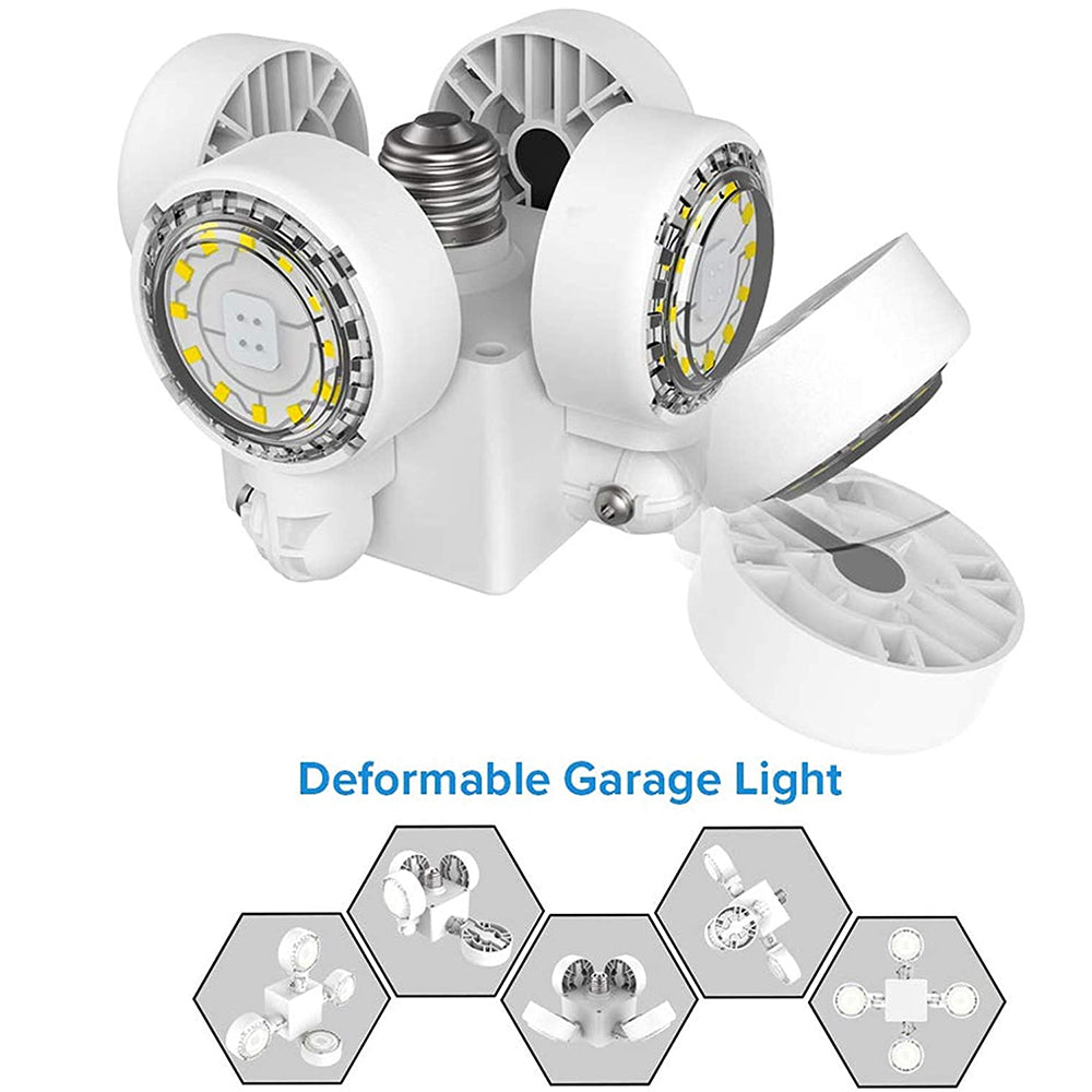 30W LED Garage Light can be deformed.