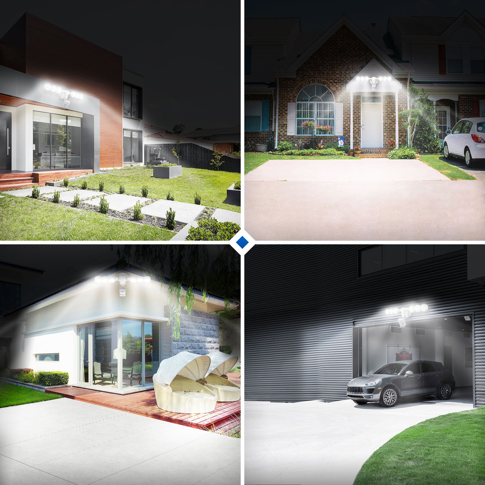 45W LED Security Light Dusk to Dawn Motion Sensor