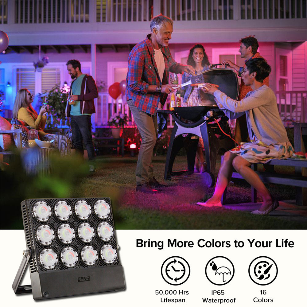 70W RGB LED Flood Light(US/CA ONLY)